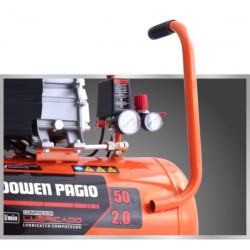 Compresor De Aire Eléctrico Dowen Pagio Ca2050sp 50l 2hp 50hz