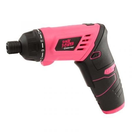 Atornillador A Batería Ion Litio Pink Power Kit 7pzs Dowen Pagio