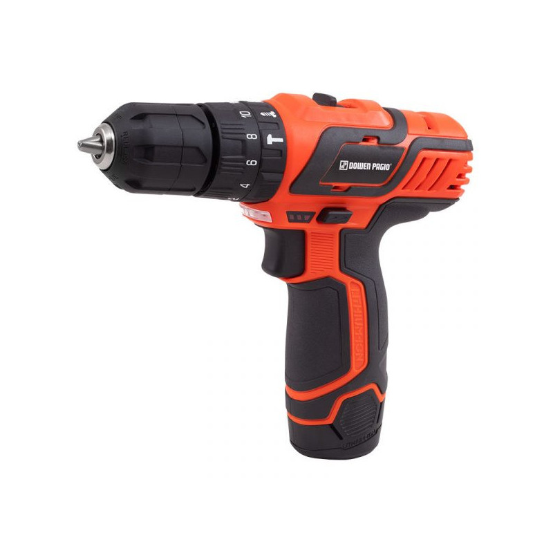 Taladro Atronillador Percutor Inalámbrico 10MM 12V Dowen Pagio