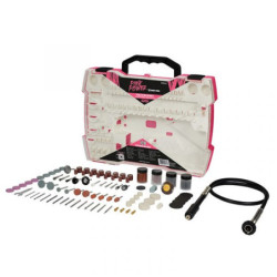 Minitorno Manual 190 Piezas 130w Con Maletín Dowen Pagio