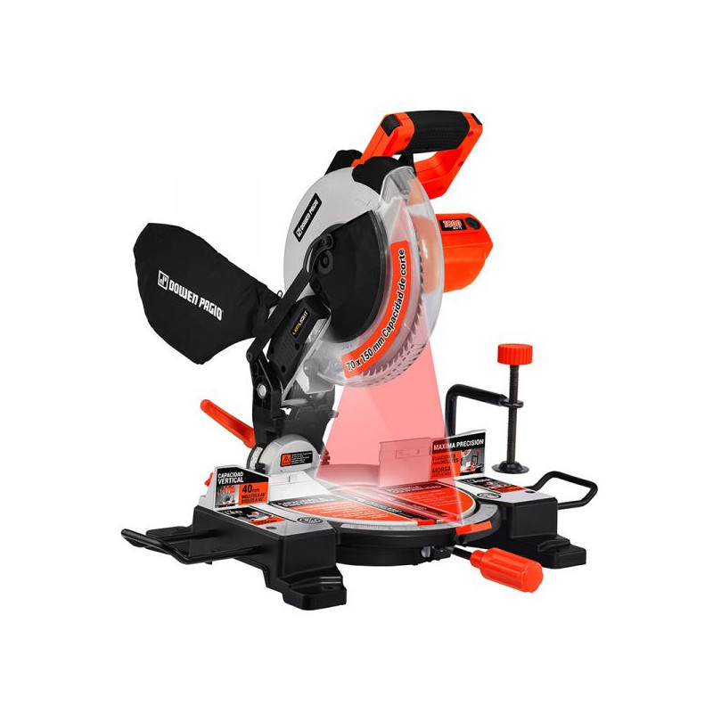 Sierra Ingletadora Banco 255mm 1800 W Dowen Pagio