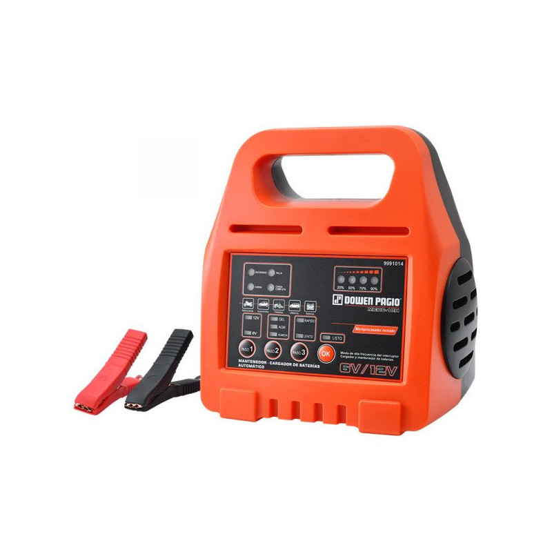 Cargador Mantenedor Bateria Automático 6/12V 8A Dowen Pagio