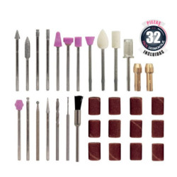 Minitorno Recargable 3,6V 32 Piezas 3 Velocidades Pink Power Dowen Pagio