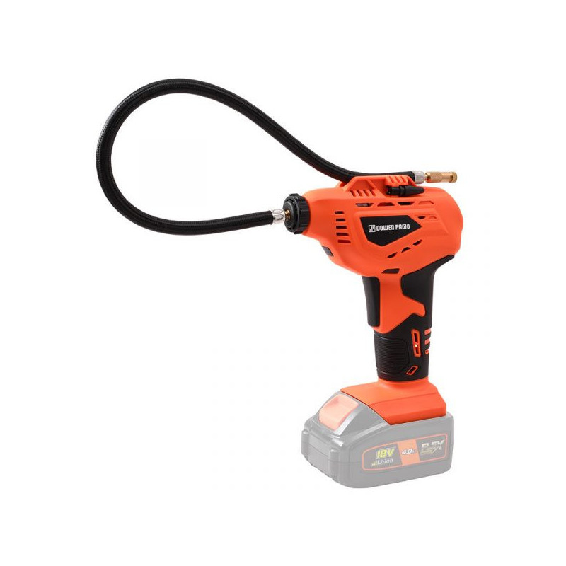 Inflador Compresor Batería 18V Dowen Pagio Solo Cuerpo
