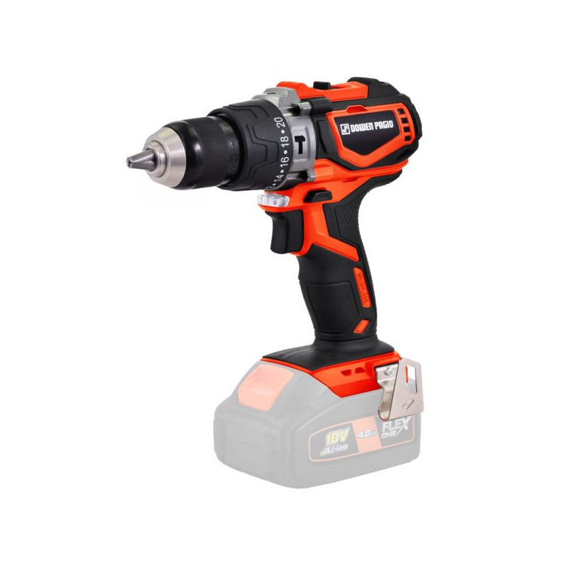 Taladro Atronillador Percutor A Bateria 13mm Dowen Pagio