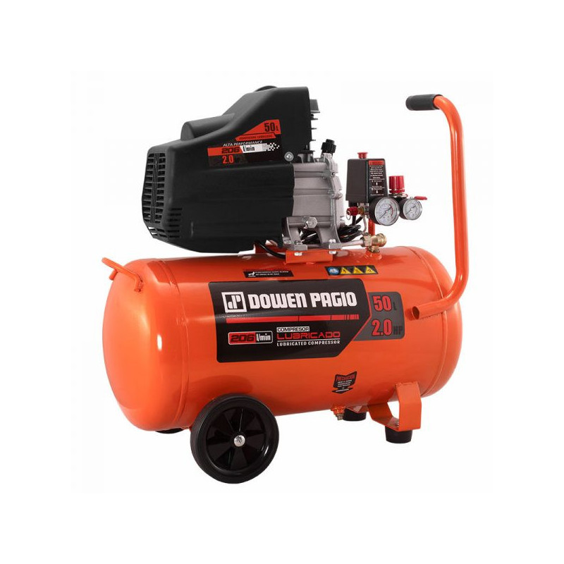 Compresor De Aire Eléctrico Dowen Pagio Ca2050sp 50l 2hp 50hz